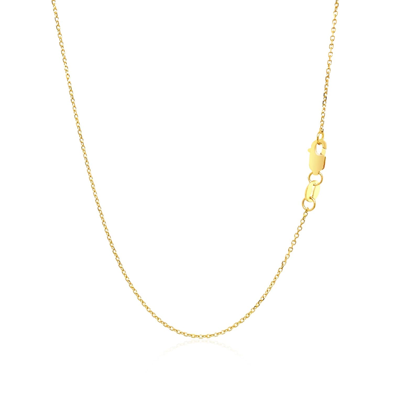 14k Yellow Gold Bar Pendant with Diamonds view 3